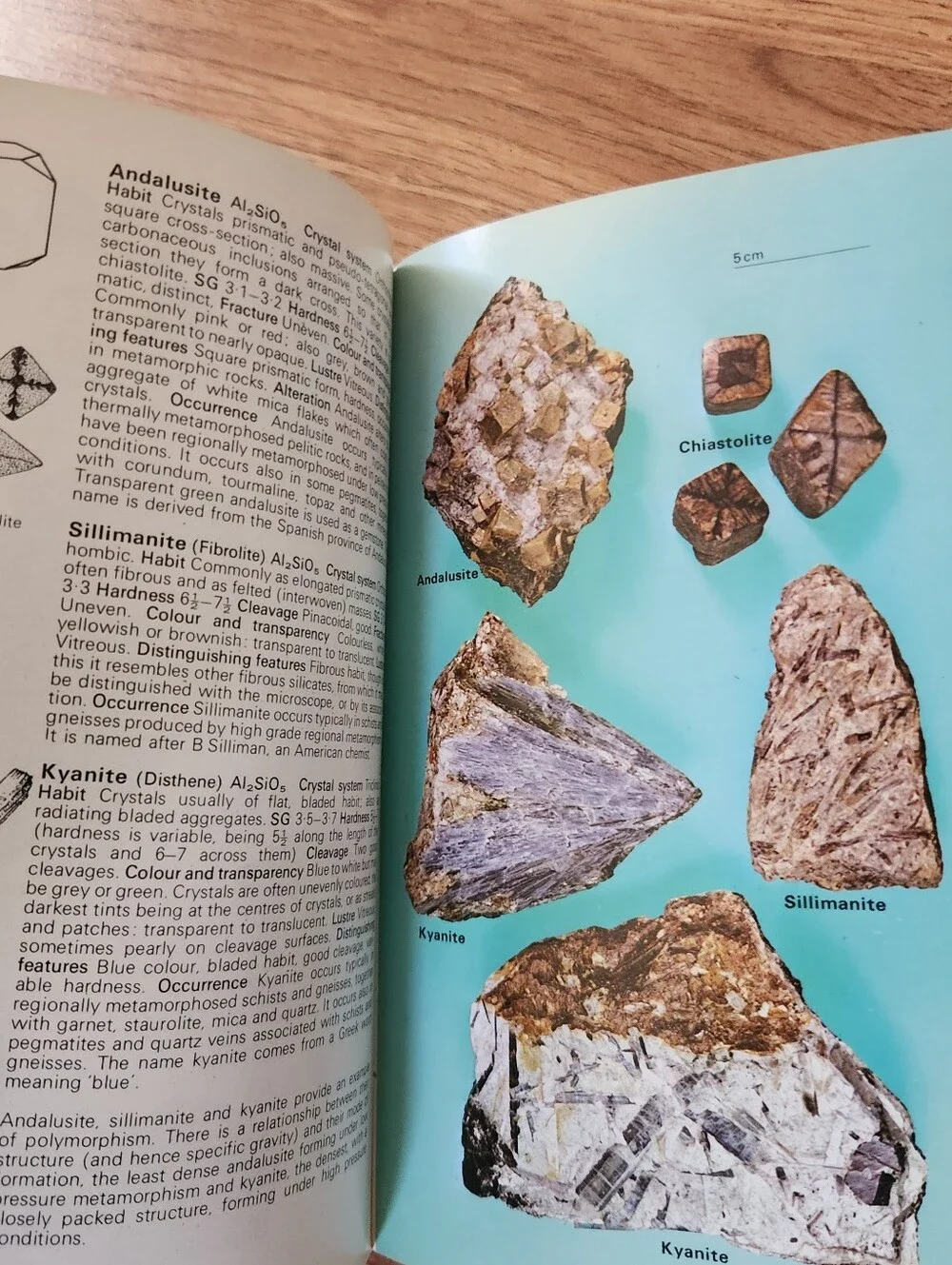 Vintage The Larousse Guide to Minerals, Rocks and Fossils